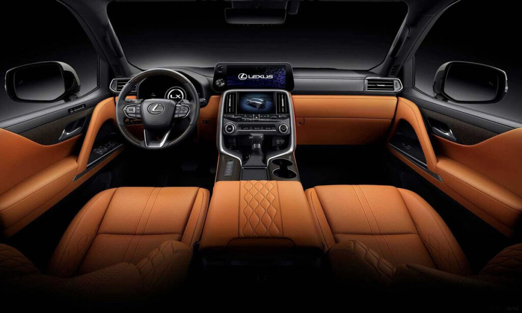 Lexus LX 600 interiér